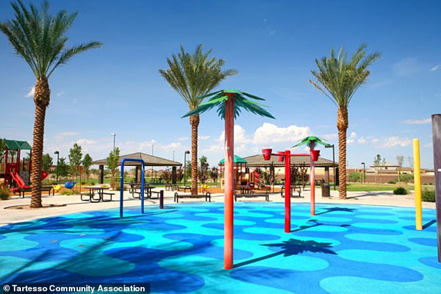 Although there is a playground nearby, one resident wants more places where Tartesso's younger residents can gather