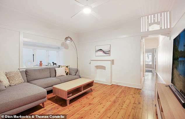 Before the newly updated apartment hit the market, it rented for an eye-watering $825 per week.  Located directly opposite the famous Bondi Beach, 7km from the CBD, the apartment is one of only 12 in the 1920s block.