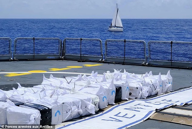 Earlier this month, authorities seized a total of 2.65 tons of cocaine in two separate operations