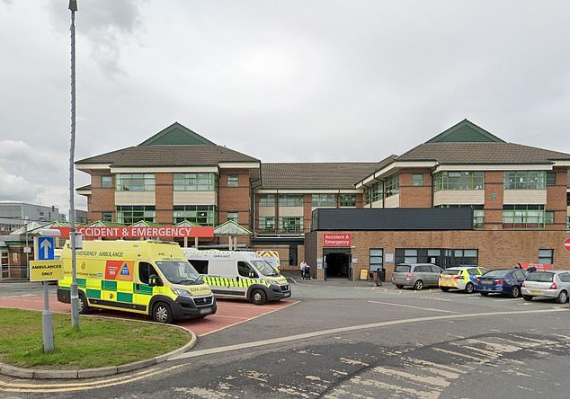 An inquest has heard that a miscommunication between the hospital operator and a radiographer who carried out the scan 'significantly contributed' to the retired engineer's death (file image from Royal Bolton Hospital)