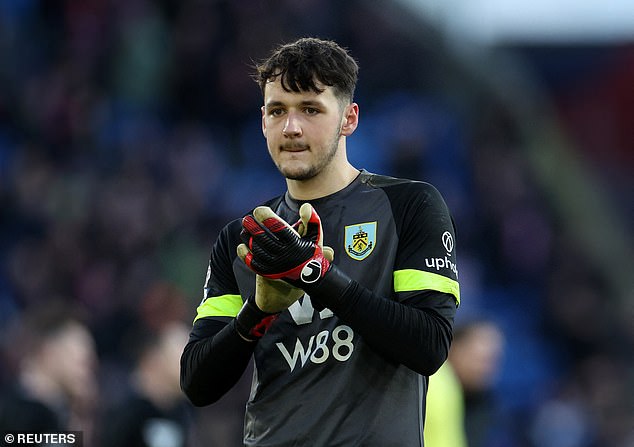 Burnley goalkeeper James Trafford is a target for £20m despite being relegated this season