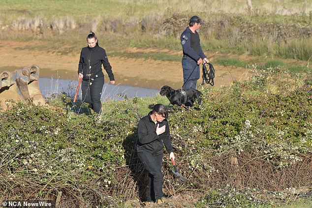 It is believed the phone was found by a police technical sniffer dog