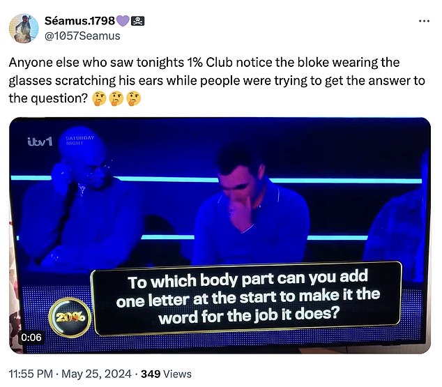 1717028497 574 The 1 Club contestant accused of cheating as viewers spot