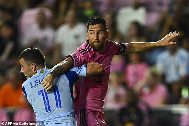 Lionel Messi scored, but could not score enough goals to emerge victorious