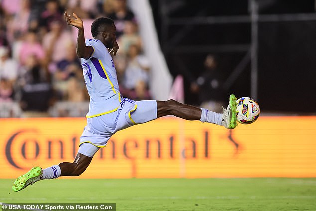 Jamal Thiare got his boot after a low cross and scored the third goal for Atlanta United