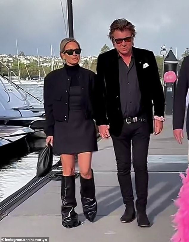 Richard Wilkins and his new love Mia Hawkswell are already in love despite their short courtship and a 22-year age gap, according to a new report.  Had a photo together this week