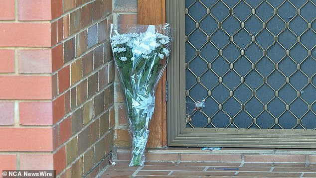 Flowers have been left at the spot where a five-year-old girl died in Adelaide on Wednesday