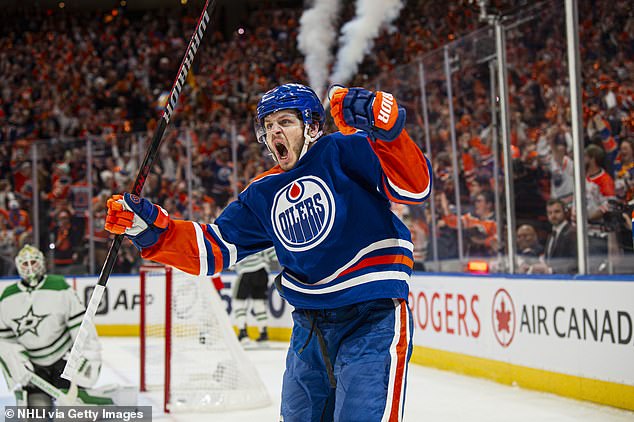 Mattias Janmark scored the deadlock-breaking goal to lead to Edmonton's win