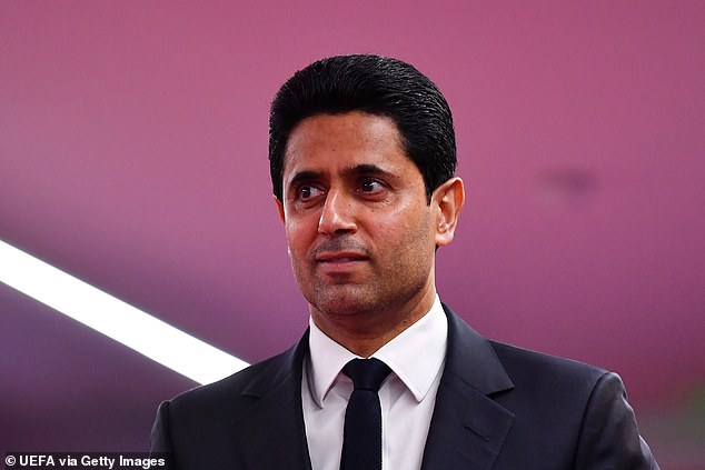 PSG president Nasser Al-Khelaifi (pictured) believes the new competition will be 'bigger than the World Cup'