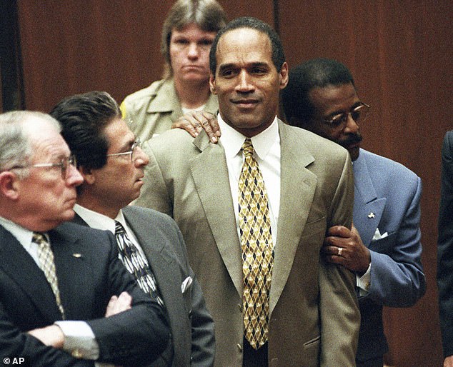 Robert seemed stunned when the jury returned a pair of not guilty verdicts in October 1995 to conclude what was dubbed 