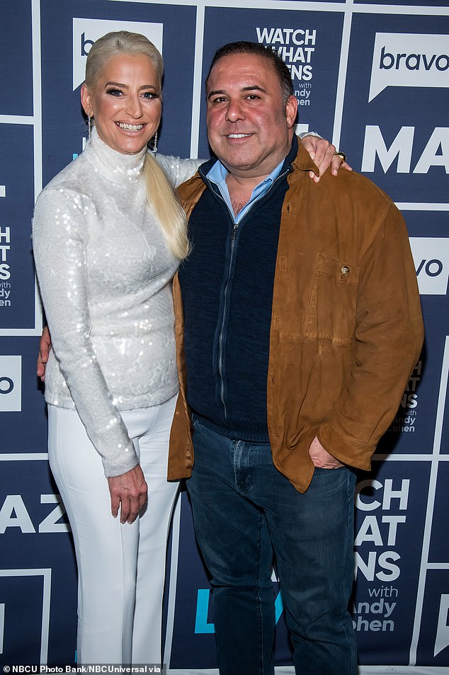 Dorinda previously dated John Mahdessian (pictured) for seven years before the pair split in September 2019