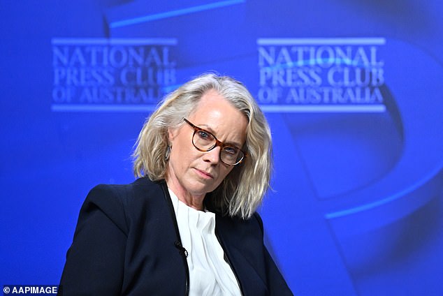 One of the ABC's top political journalists, Laura Tingle (pictured), had breached ABC guidelines