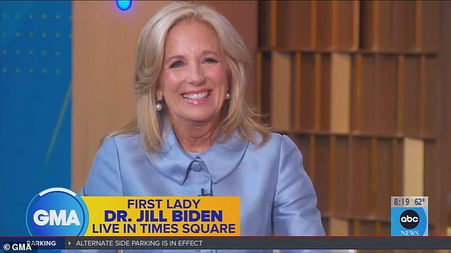 “Everything is at stake,” Jill Biden said on Good Morning America about the election