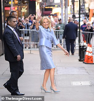 Jill Biden is in New York to promote her children's book