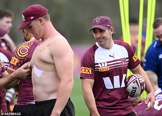 The winger says he will repay Billy Slater's faith in him ahead of this season's series