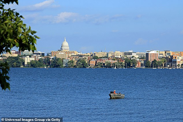 Archaeologists have been investigating Lake Mendota since 2021 (photo).