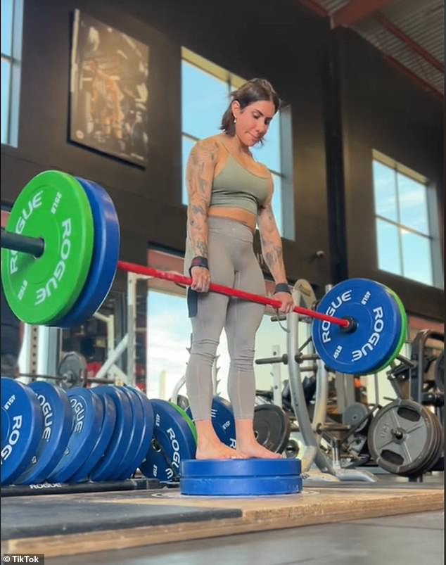 According to Men's Health, Cohen holds the all-time world records for the squat, total and deadlift for the 123-pound weight class