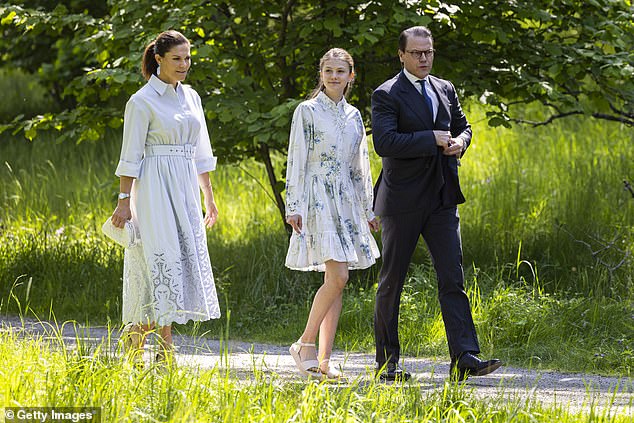 The Princess Estelle Sculpture Park at Royal Djurgården in Stockholm was built by the royal couple in 2019 as part of a country initiative to promote cultural activities