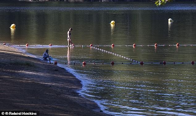 There were a total of 24 British pupils aged 12 to 17 in the water, along with one teacher, while two others monitored from the shore