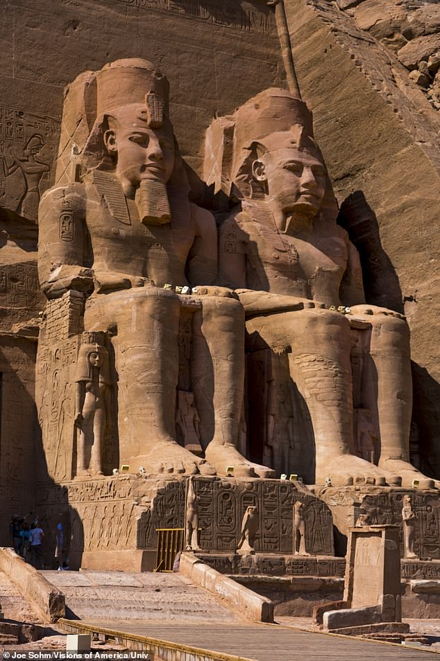 Ramesses II is known for building colossal statues of himself