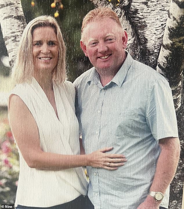 Samantha Murphy (pictured with her husband Mick) vanished without a trace after leaving her home on Eureka Street in Ballarat East, Victoria, on the morning of February 4.