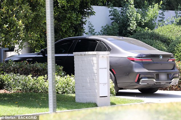 Ben's BMW was left at his home after Jennifer left