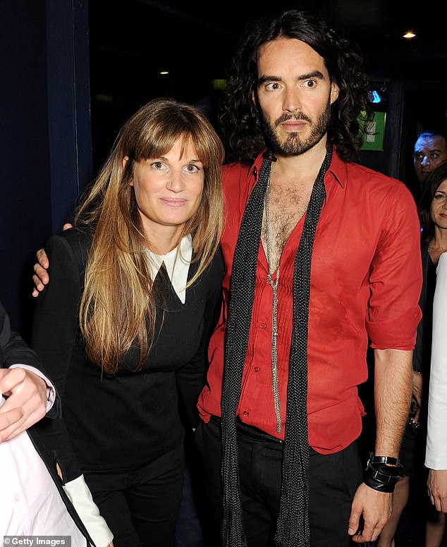 Jemima also had an unlikely romance with comedian Russell Brand, which raised some eyebrows