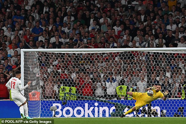 Sancho took time to reflect on his miss in England's decisive shootout defeat to Italy at Euro 2020