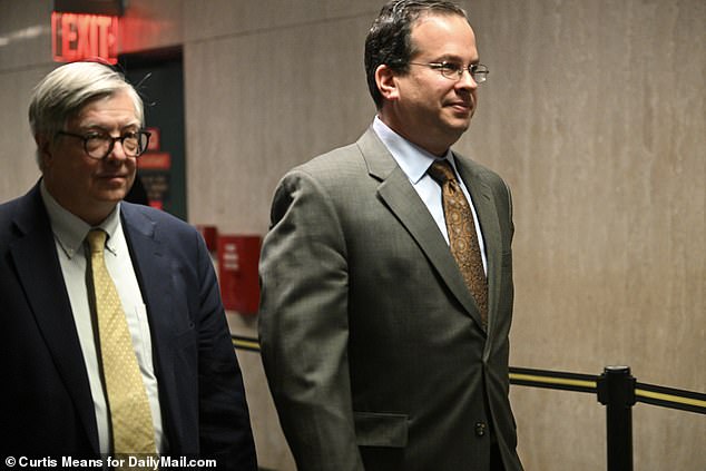 Prosecutor Joshua Steinglass (right) was successful despite a case with exploitable weaknesses