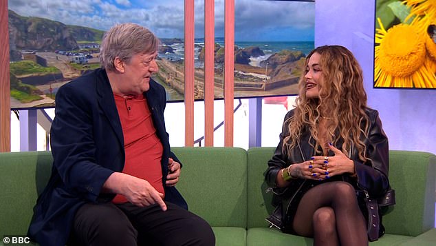 It comes after Rita Ora appeared on BBC's The One Show on Thursday alongside Stephen Fry, 66, who used his time to quiz Rita about what the Met Gala actually is