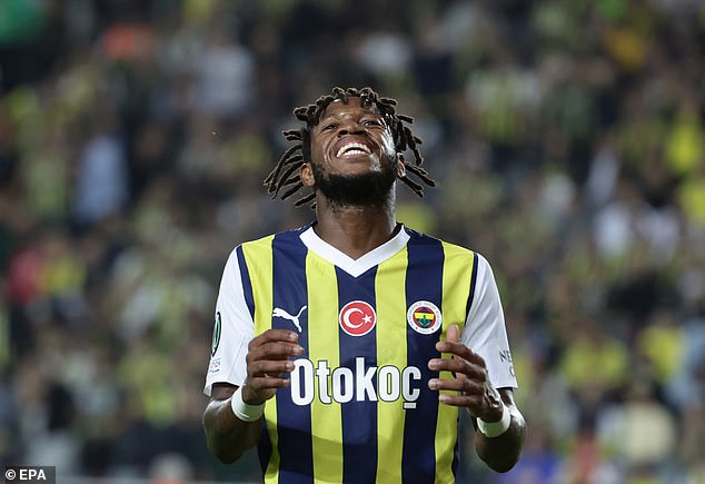 Fred signed for Fenerbahce last year and has played 35 games for the Turkish team so far