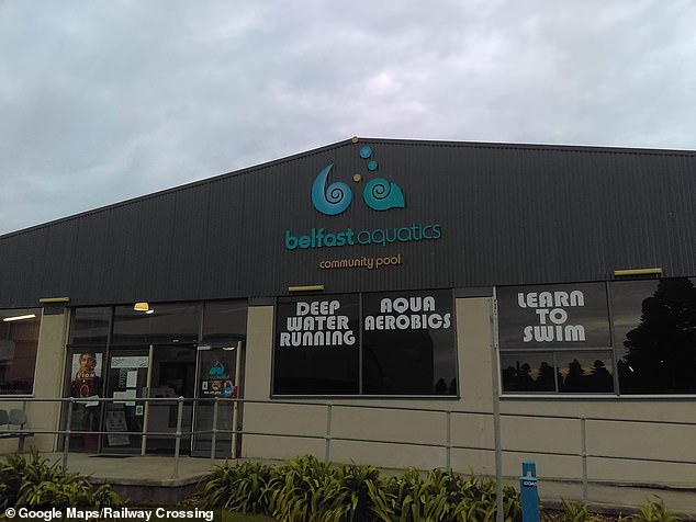 Belfast Aquatics Community Pool and Fitness Center is pictured