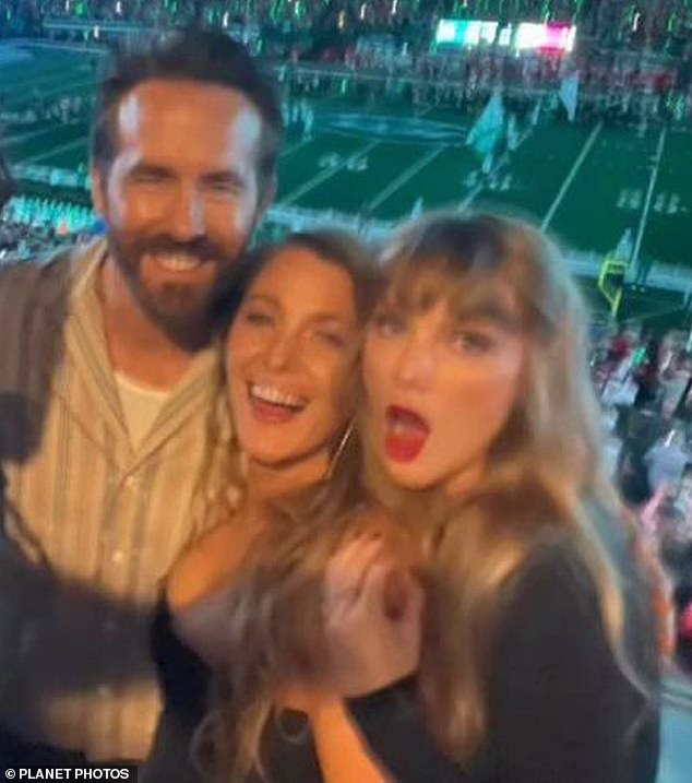 Swift, 34, Lively and Reynolds have been close friends for years and her 2017 Reputation album features James' voice on the song 'Gorgeous'