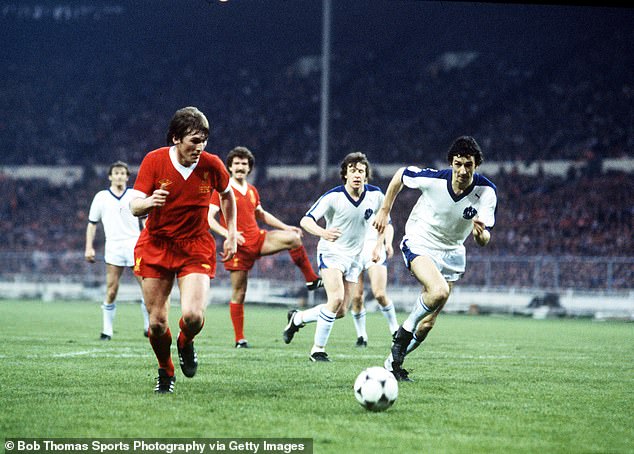 The way the Belgian team lined up made it difficult for Bob Paisley's team to get around them