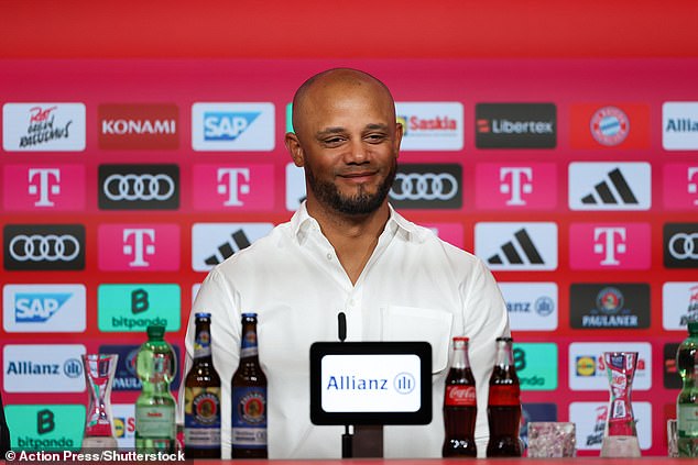 Vincent Kompany is the newly announced head coach of Bayern Munich, weeks after being relegated at Burnley