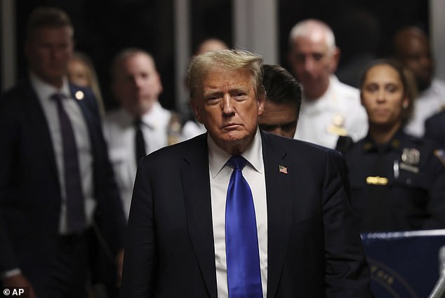 Trump leaves court after being found guilty on all counts in his hush money trial.  The ex-president said the real verdict would be Election Day