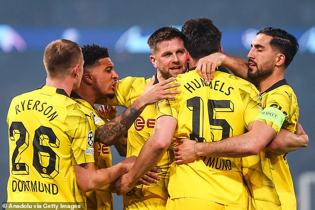 Borussia Dortmund saved its excellent results for Europe by finishing fifth in the Bundesliga