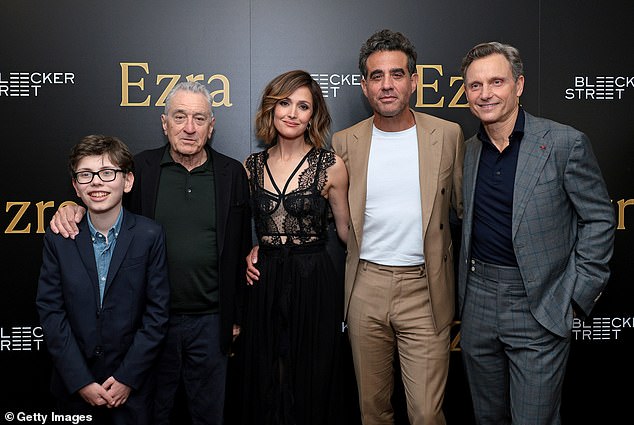 Rose and Bobby attended the red carpet premiere on Thursday alongside their co-stars William Fitzgerald, Robert De Niro and Tony Goldwyn