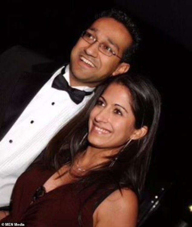 The 43-year-old was one of the brightest doctors of his generation and a pioneer of stem cell transplantation, an inquest heard (photo: Prof. Amit Patel and his wife, Dr. Shivani Tanna)