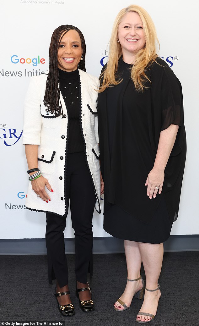 ABC News president Kim Godwin (left) resigned after Disney appointed an overseer, Debra O'Connell (right), signaling a shift in management dynamics