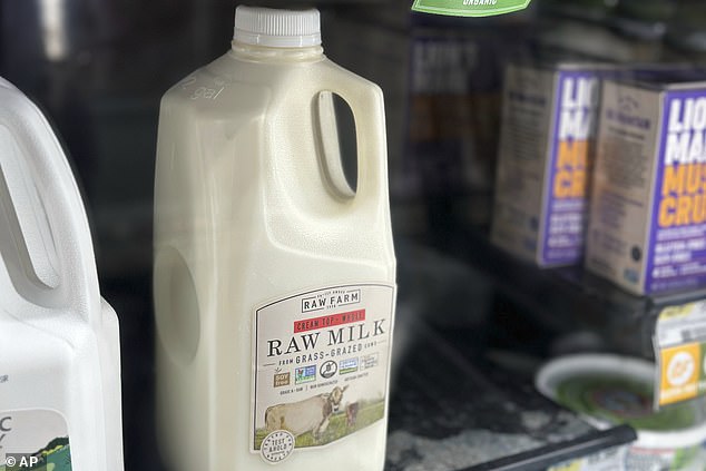 Raw milk is available at some health food stores and trendy coffee shops