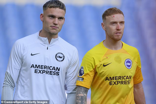 Bonus boost: American Express has launched a 10,000 points bonus for new Amex Gold cardholders (the US card giant sponsors Brighton & Hove Albion, pictured)