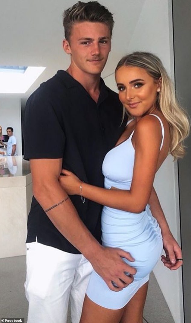 An Australian influencer and her pet-loving boyfriend, Charlie Torr (right) and Jack Biggs (left), have denied claims they fled after hitting a dog with a moped while on holiday in Bali