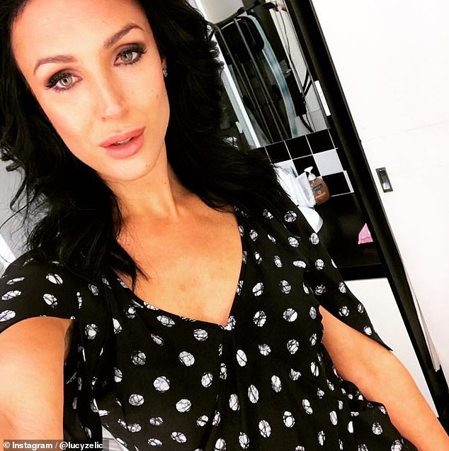 Australian television presenter Lucy Zelic has criticized people who dismiss the role of 'housewives' in society - before addressing the personal sacrifices she has made to raise her family