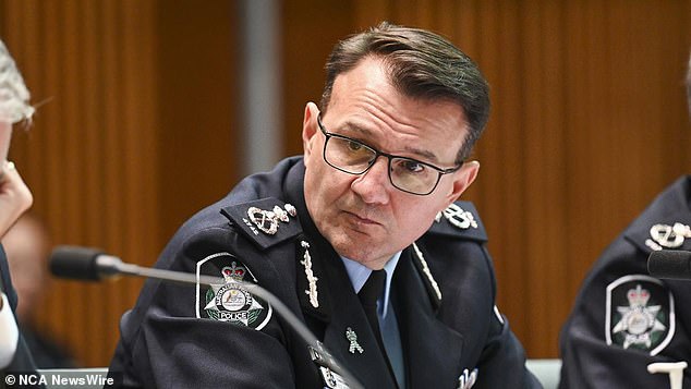 Australian Federal Police commissioner Reece Kershaw warns about threat to