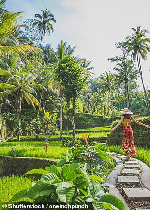 Forecast: Ubud, Bali is known for its lush jungles, lavish lodgings, vibrant markets, ancient temples and vast rice fields, which often form the backdrop to idyllic social snaps