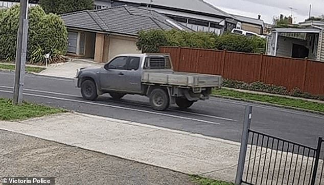 The driver is said to have driven slowly near pedestrians at locations around Ballarat six times since April 10