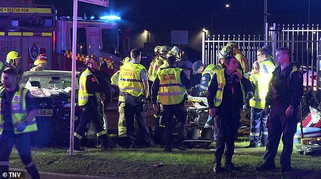Bankstown Aerodrome Horrific crash between car and ute leaves man