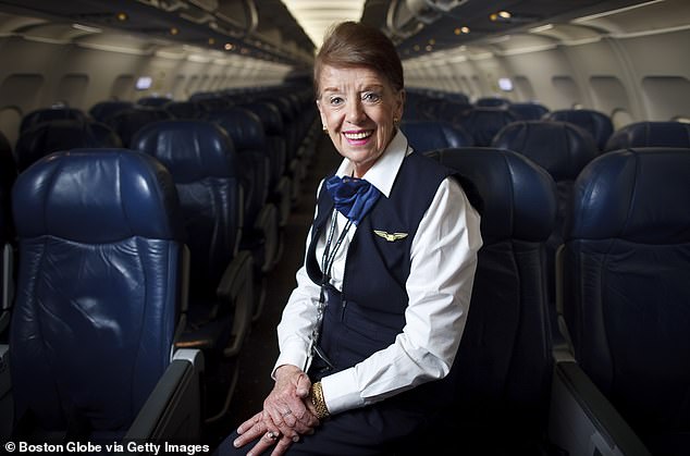 Bette Nash (above), the world's longest-serving flight attendant, has died at the age of 88