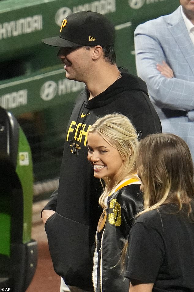 Dunne attended Paul Skenes' MLB debut with the Pirates earlier this month